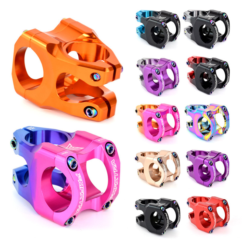 Handlebar Riser Stem - สเต็มจักรยานเสือภูเขา 31.8*35 มม. แบบสั้น ปรับระดับได้ สำหรับแฮนด์จักรยานเสือภูเขา