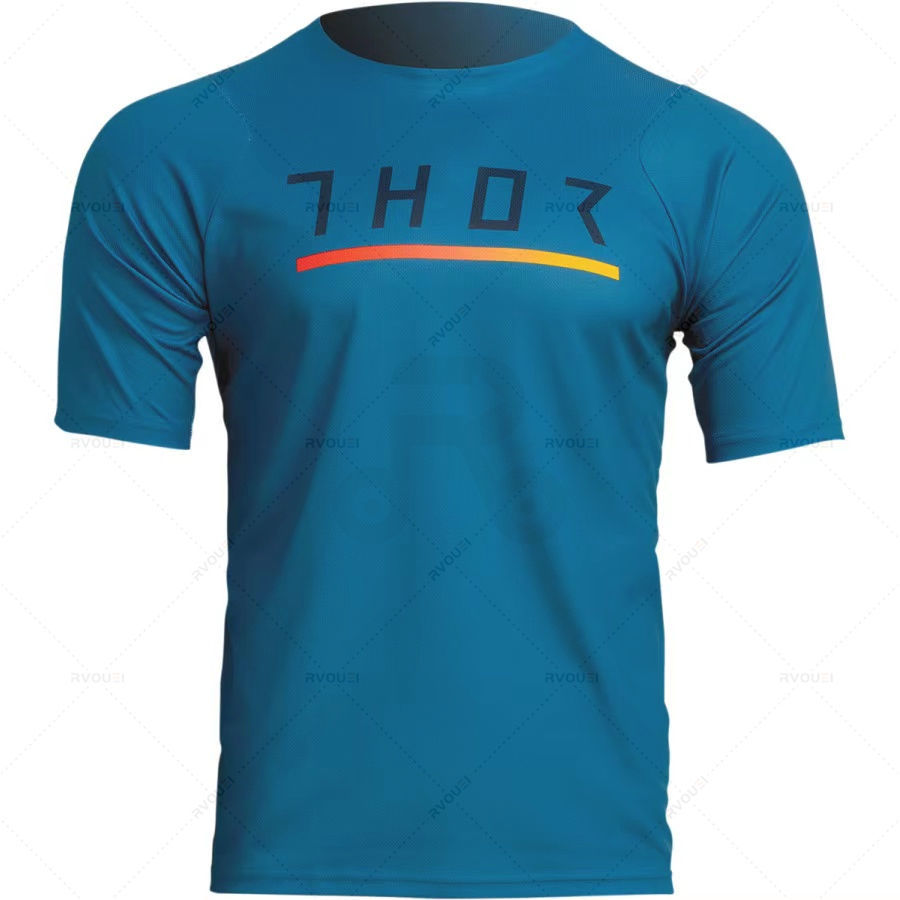 Mountain Biking New Jersey - เสื้อเจอร์ซีย์สำหรับปั่นจักรยาน Enduro MTB, เสื้อดาวน์ฮิลล์, เสื้อยืดวิบาก, เสื้อผ้าสำหรับปั่นจักรยานเสือภูเขา