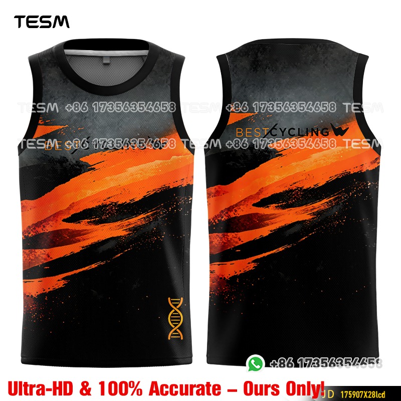 Mountain Biking Vest - เสื้อกั๊กไร้แขนสำหรับเด็กผู้ชาย ระบายอากาศได้ดี แห้งเร็ว เสื้อปั่นจักรยานสำหรับจักรยานเสือภูเขาและจักรยานถนน เสื้อกีฬาไร้แขนสำหรับวิ่งในฤดูร้อน