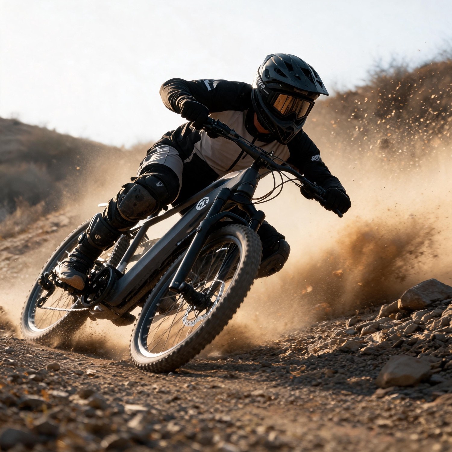 Mountain Biking Trails - จักรยานไฟฟ้าออฟโรด, มอเตอร์ 500 วัตต์, ระบบกันสะเทือนเต็มรูปแบบ, ระบบช่วยปั่น,