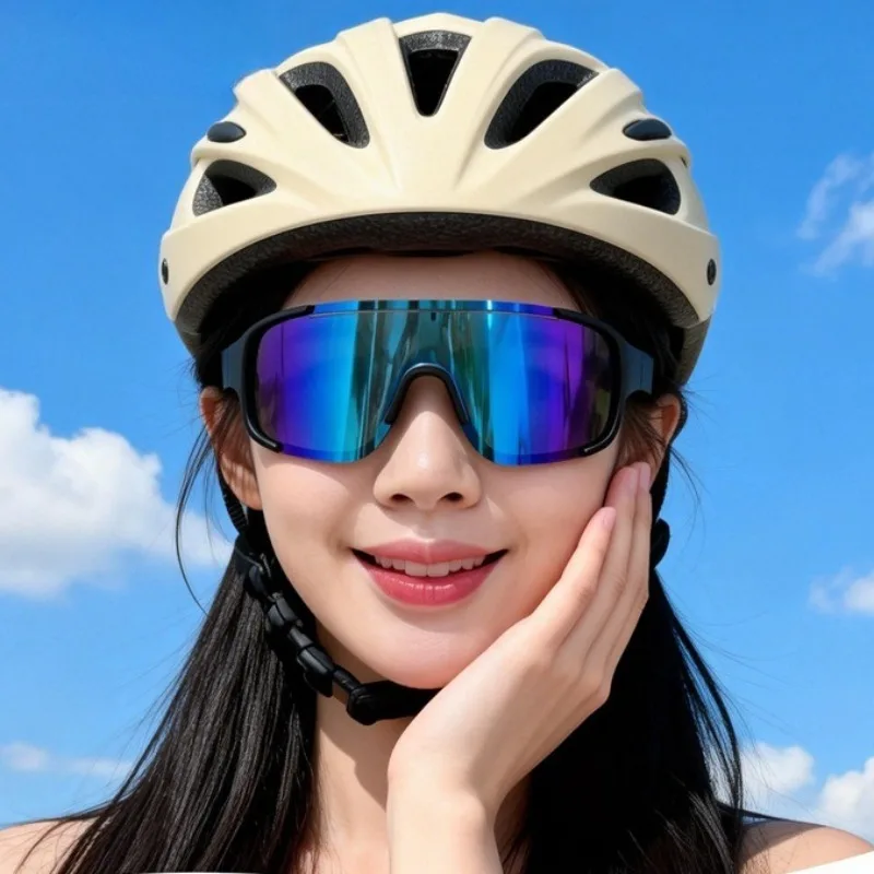 Mountain Biking Sunglasses - แว่นตากันลมสำหรับปั่นจักรยานและกีฬาอเนกประสงค์ ป้องกันลม เหมาะสำหรับปั่นจักรยานเสือภูเขา เล่นสกี ขับรถ ท่องเที่ยว