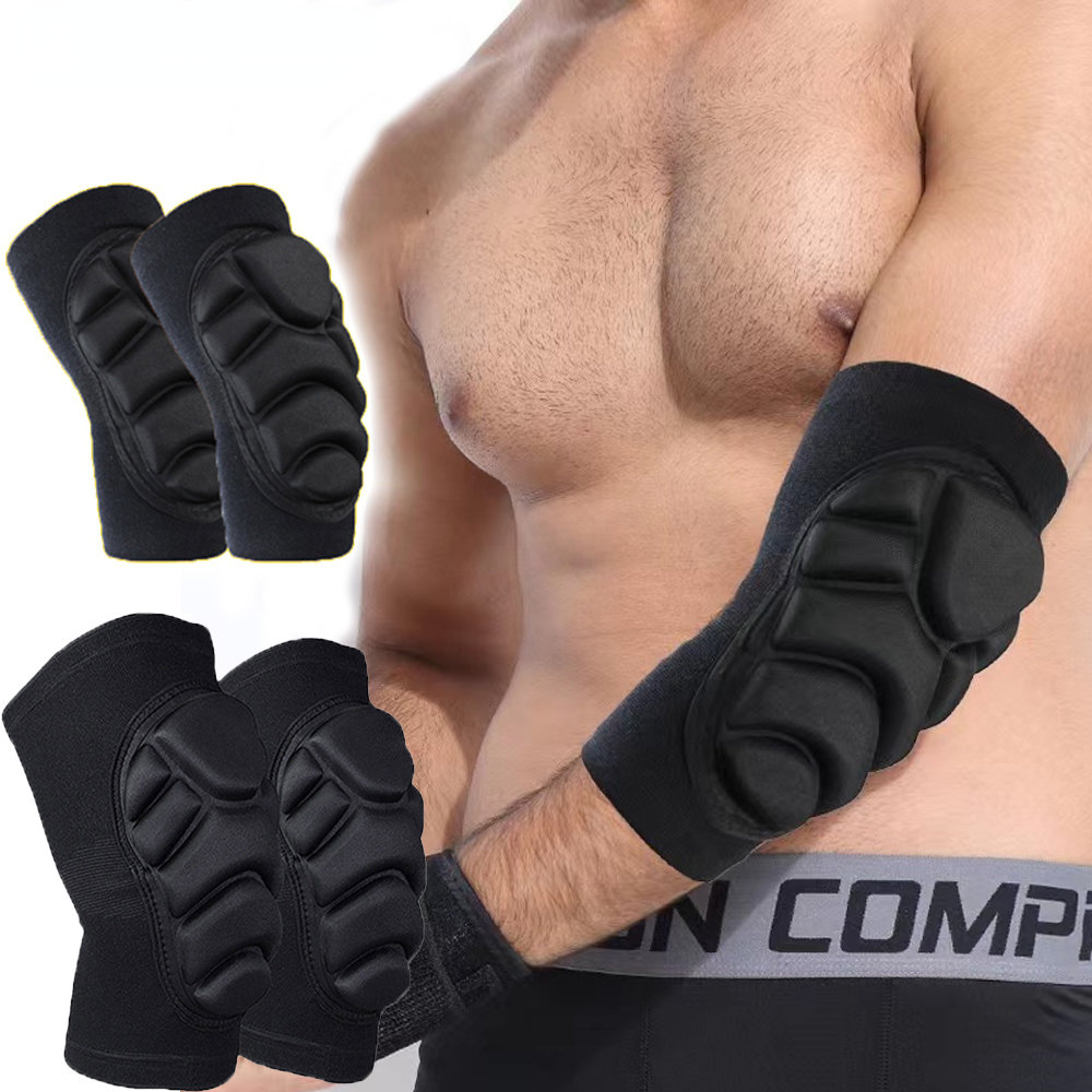 Mountain Biking Knee And Elbow Pads - แผ่นรองเข่าป้องกันเข่า MTB ระบายอากาศได้1คู่แผ่นรองเข่าบาสเก็ตบอลจักรยานเสือภูเขาเต้น