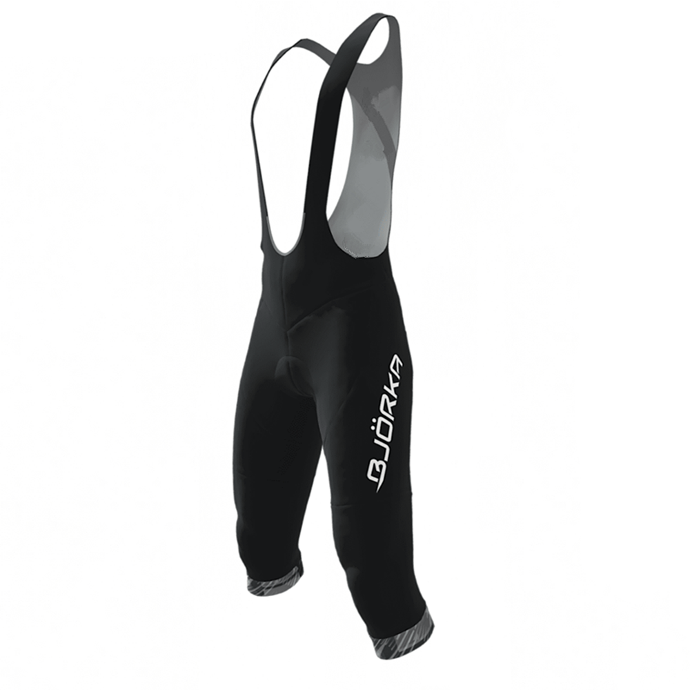 Mountain Biking Knee And Elbow Pads - ฤดูร้อนผู้ชาย3/4เข่ากางเกงขาสั้นสีดำ Knickers Ciclismo Tights จักรยานยาวครั้งขี่เบาะ Breathable