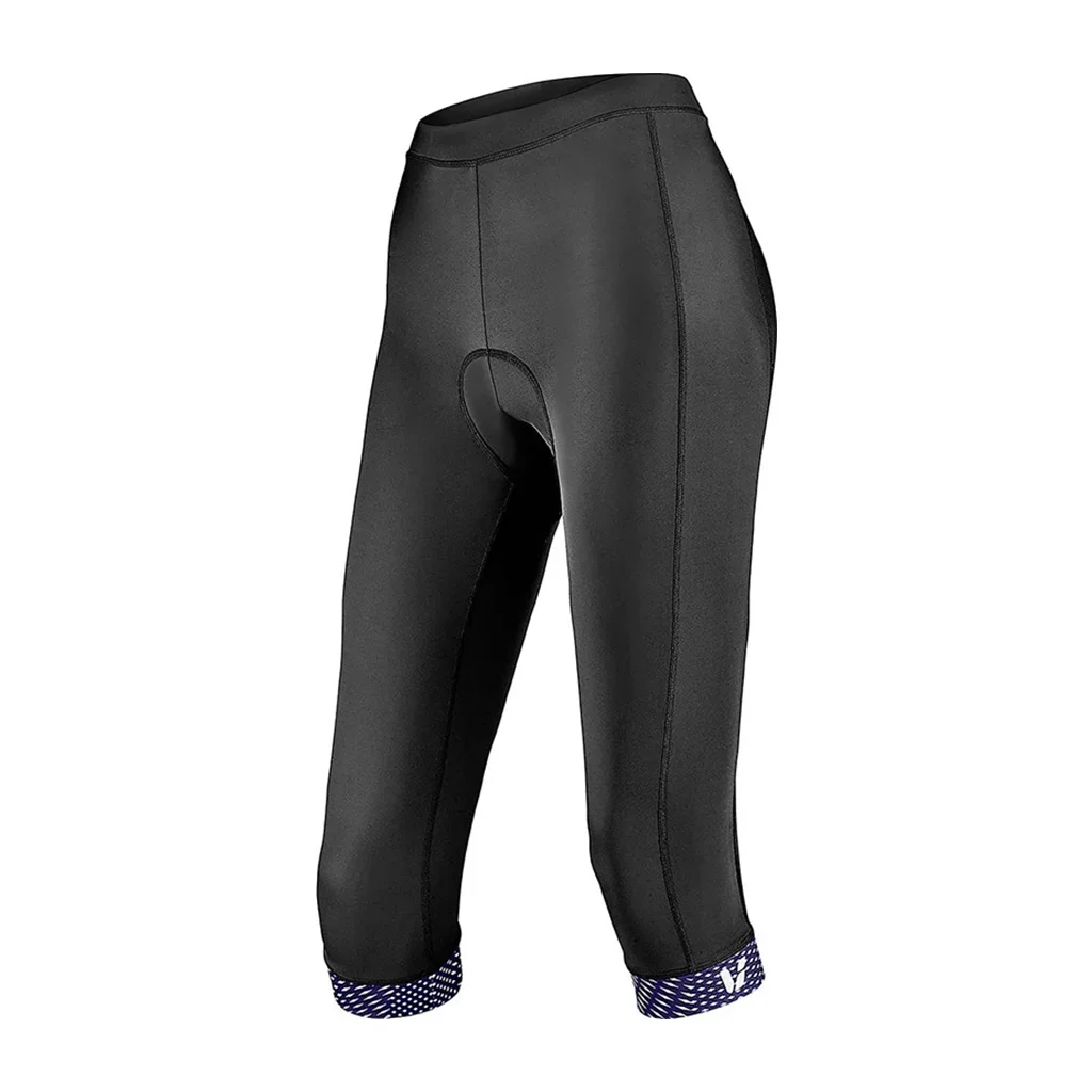 Mountain Biking Knee And Elbow Pads - ฤดูใบไม้ผลิ/ฤดูใบไม้ร่วง Liv ขี่จักรยาน 3/4 กางเกงสีดําปกป้องเข่าสตรีทีม Pro