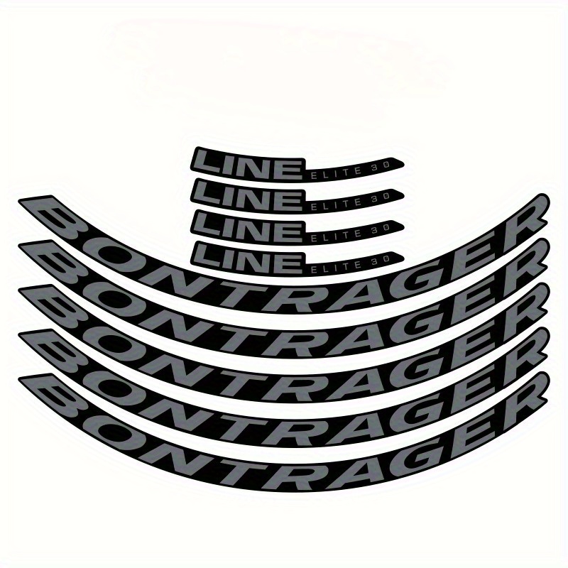 Mountain Biking Helmet - สติกเกอร์ติดหมวกกันน็อค 2 มิติ 9 ชิ้น ลาย