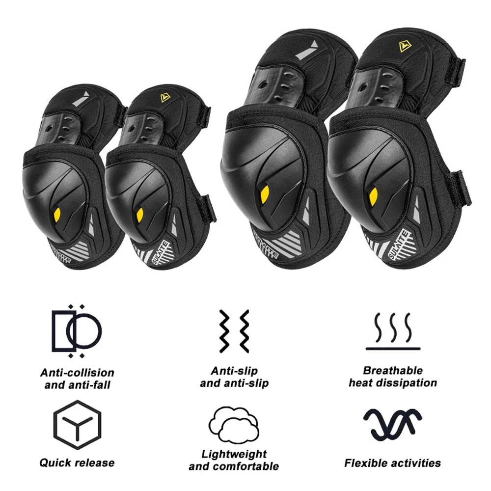 GOMOREON ชุดป้องกันเข่าและข้อศ - Mountain Biking Knee And Elbow Pads บทวิจารณ์และราคา