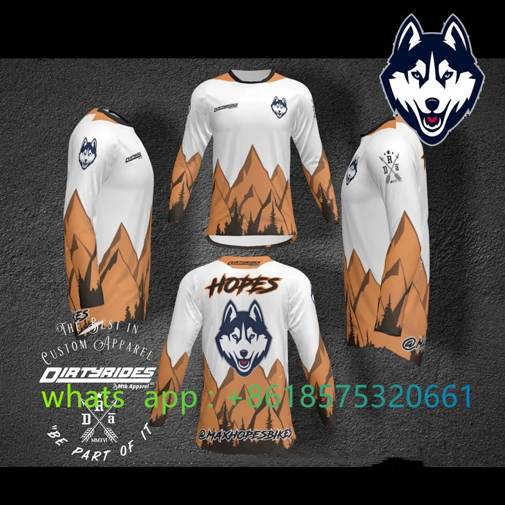 ENDURO Moto จักรยาน JERSEY ขี่ - Mountain Biking Gear For Men บทวิจารณ์และราคา