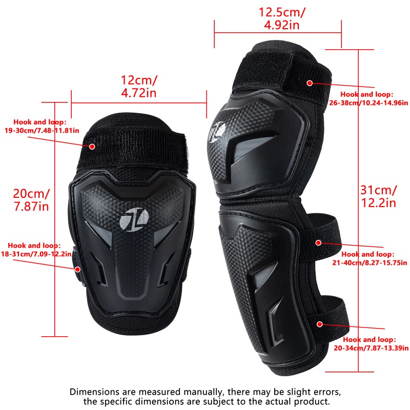 ชุดสนับเข่าและสนับศอกป้องกันกา - Mountain Biking Knee And Elbow Pads บทวิจารณ์และราคา