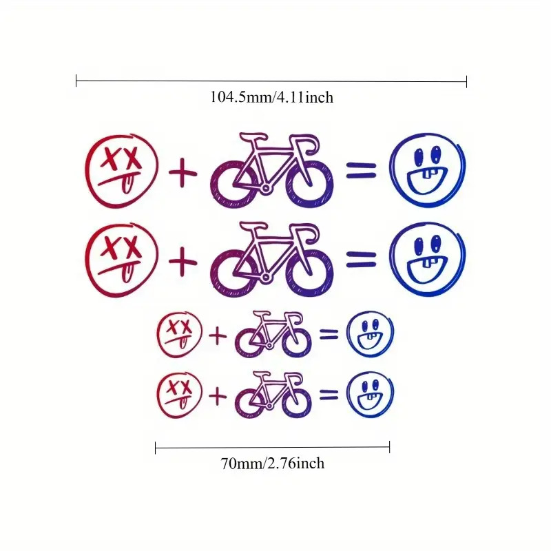 สติกเกอร์ติดจักรยานลายหน้ายิ้ม - Mountain Biking Helmet บทวิจารณ์และราคา