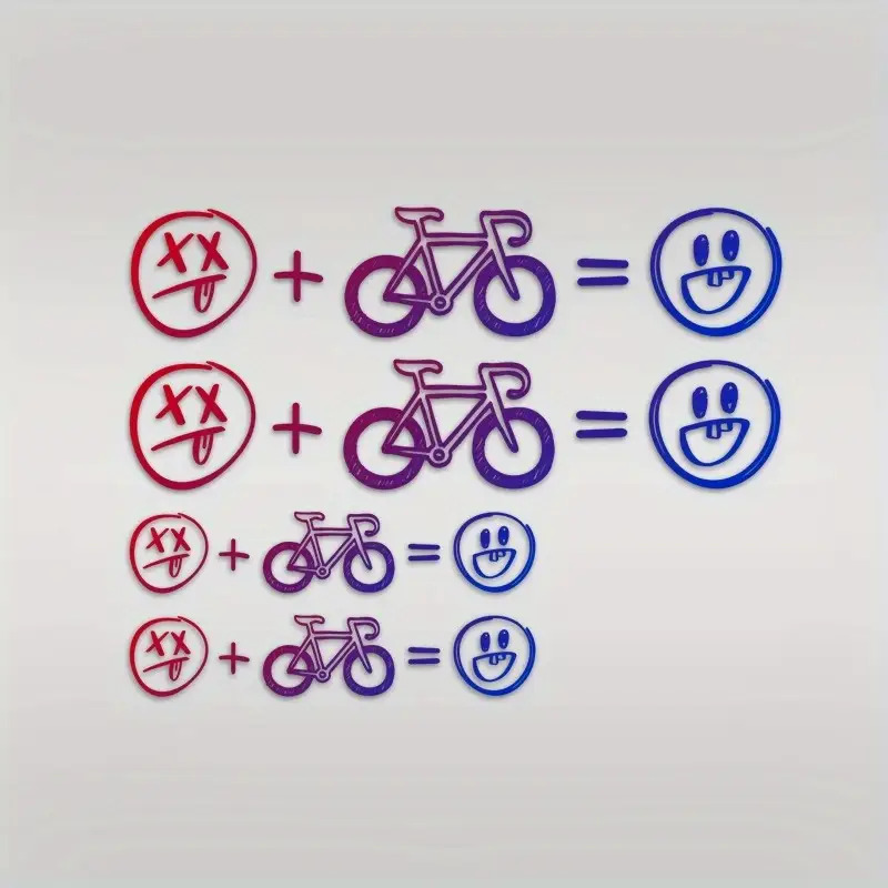 สติกเกอร์ติดจักรยานลายหน้ายิ้ม - Mountain Biking Helmet บทวิจารณ์และราคา