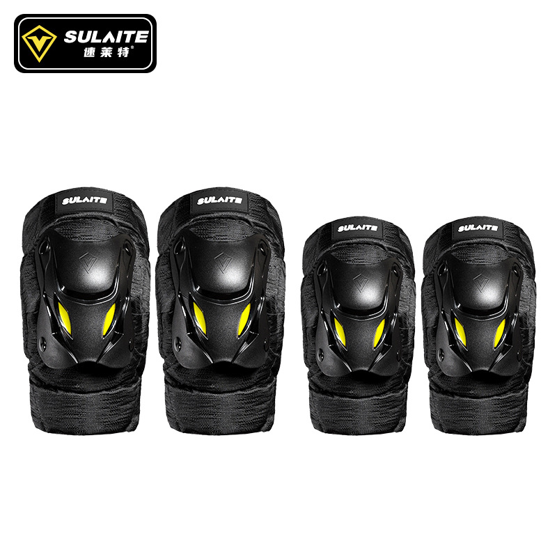 ชุดป้องกันเข่าและข้อศอกสำหรับร - Mountain Biking Knee And Elbow Pads บทวิจารณ์และราคา
