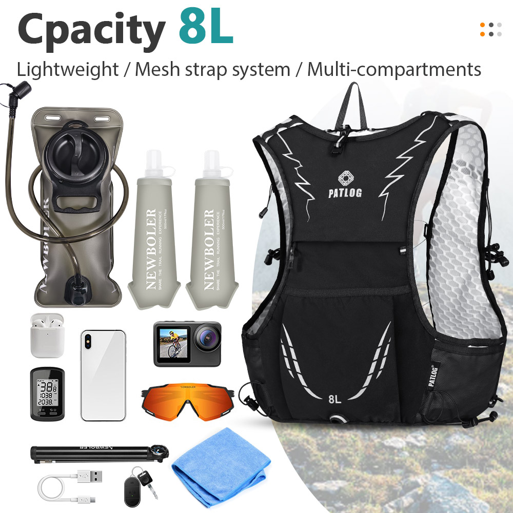 กระเป๋าเป้สะพายหลังวิ่งเทรลกลา - Mountain Biking Vest บทวิจารณ์และราคา