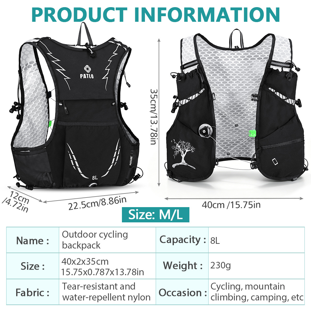 กระเป๋าเป้สะพายหลังวิ่งเทรลกลา - Mountain Biking Vest บทวิจารณ์และราคา