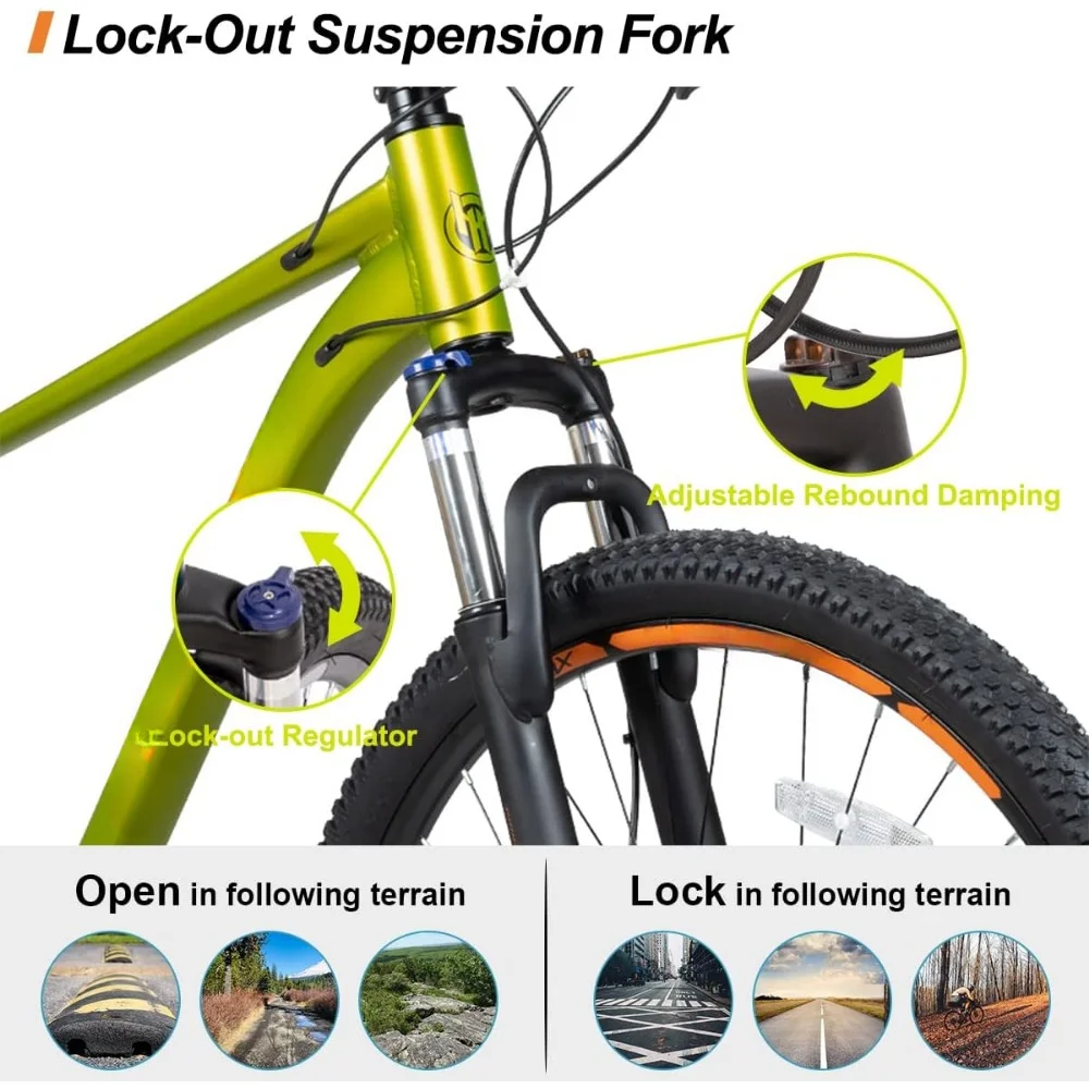 % จักรยานเสือภูเขาชาย 29 นิ้ว  - Mountain Biking Trails บทวิจารณ์และราคา