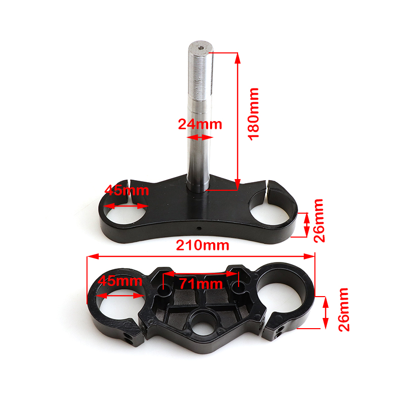 ชุดยึดแฮนด์มอเตอร์ไซค์แบบสามขา - Handlebar Riser Stem บทวิจารณ์และราคา