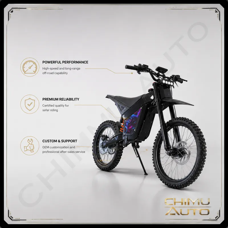 【CHIMU AUTO】 รถมอเตอร์ไซค์ไฟฟ้ - Mountain Biking Trails บทวิจารณ์และราคา