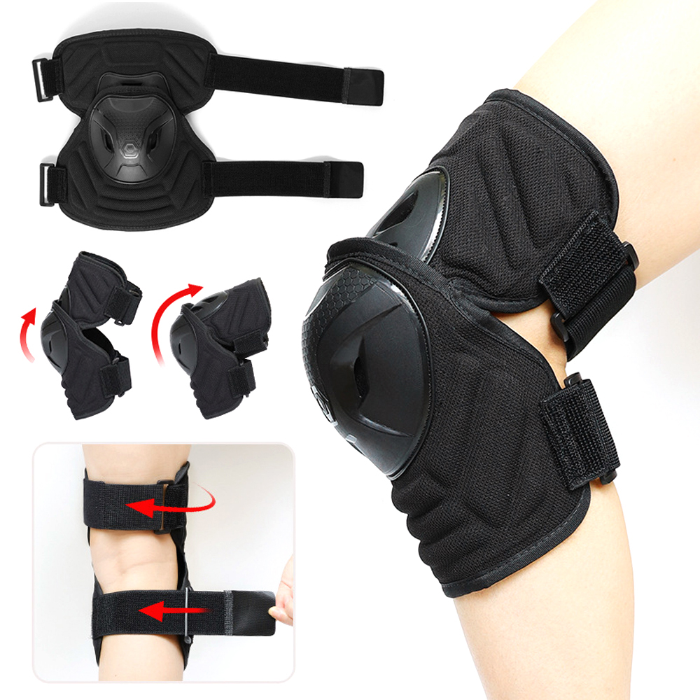สนับเข่ามอเตอร์ไซค์แบบปรับได้  - Mountain Biking Knee And Elbow Pads บทวิจารณ์และราคา