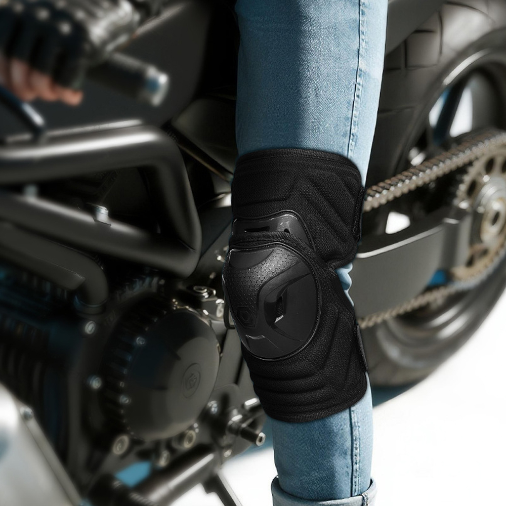 สนับเข่ามอเตอร์ไซค์แบบปรับได้  - Mountain Biking Knee And Elbow Pads บทวิจารณ์และราคา
