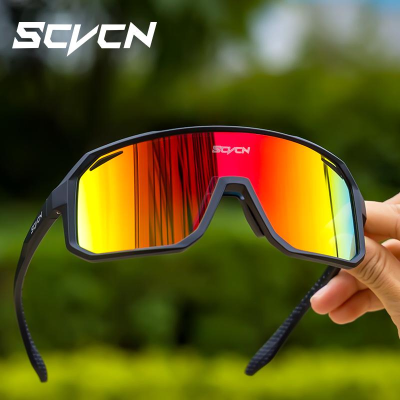 SCVCN ใหม่ขี่จักรยานแว่นตากันแ - Mountain Biking Sunglasses บทวิจารณ์และราคา