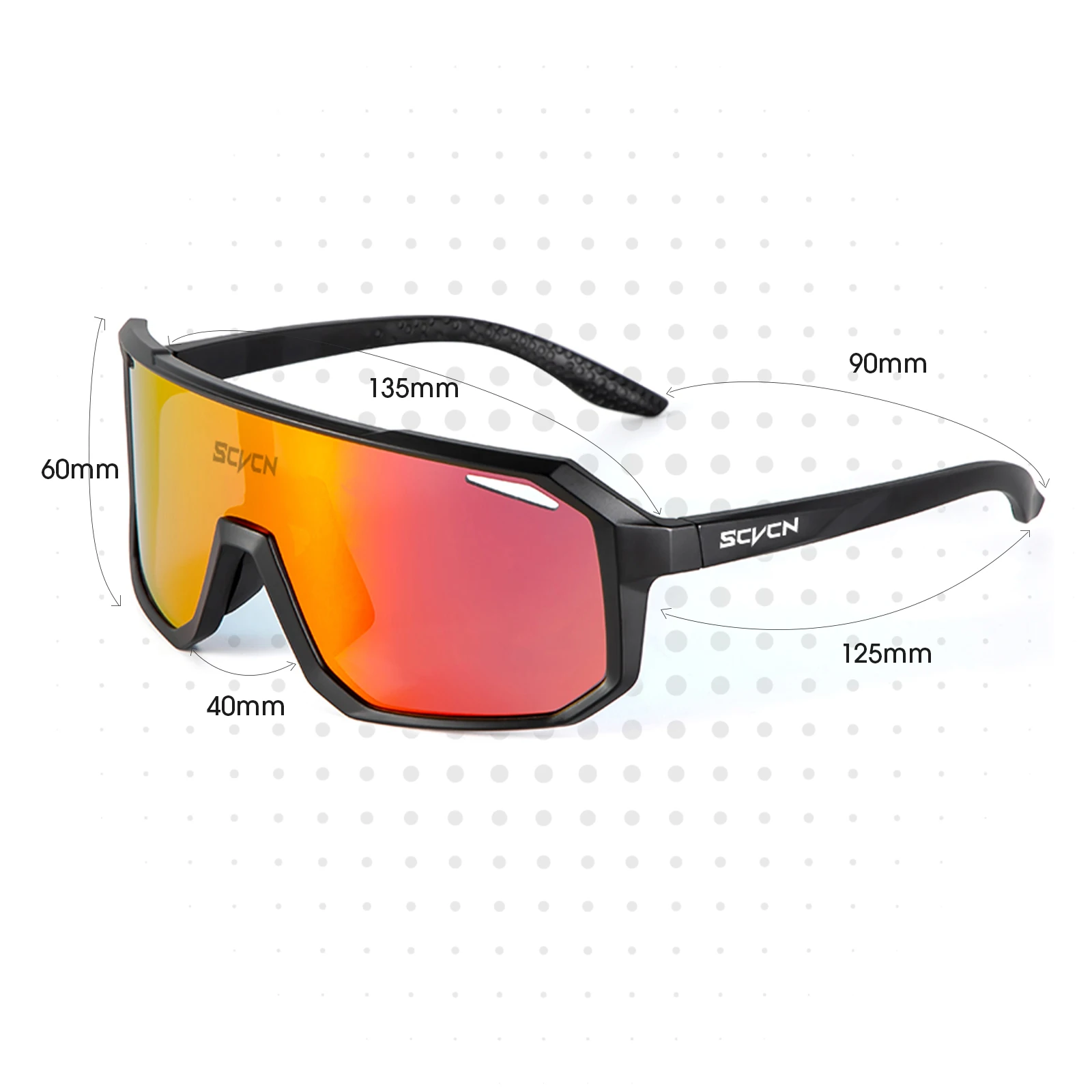 SCVCN ใหม่ขี่จักรยานแว่นตากันแ - Mountain Biking Sunglasses บทวิจารณ์และราคา