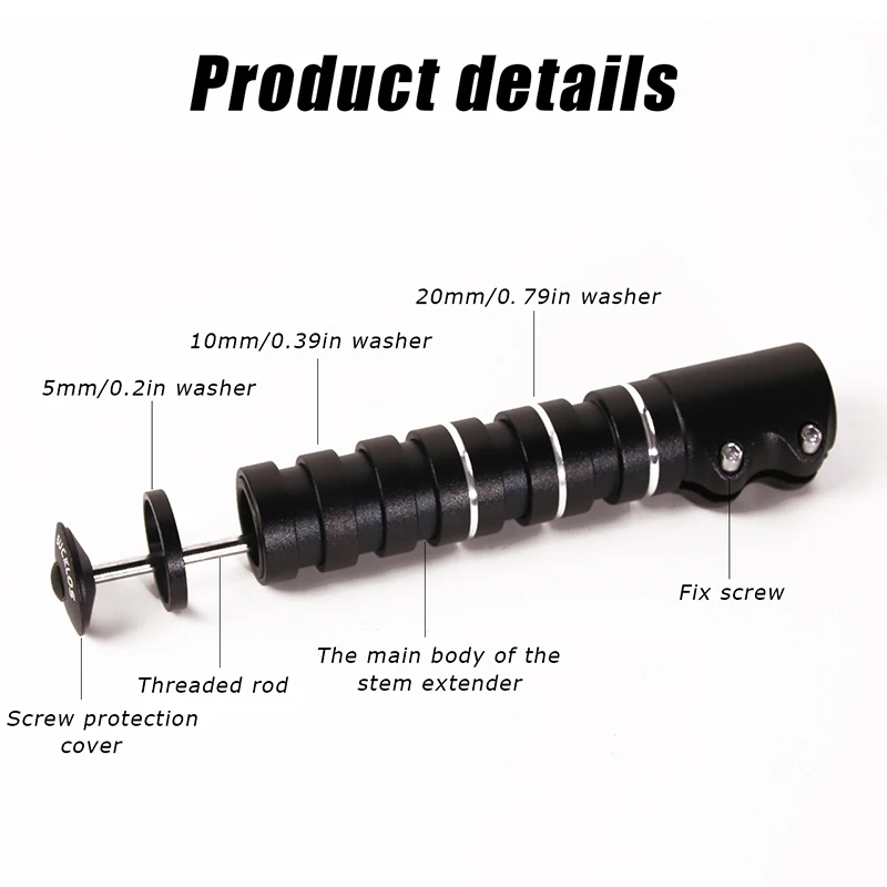 BUCKLOSจักรยานHandlebar Stemคว - Handlebar Riser Stem บทวิจารณ์และราคา