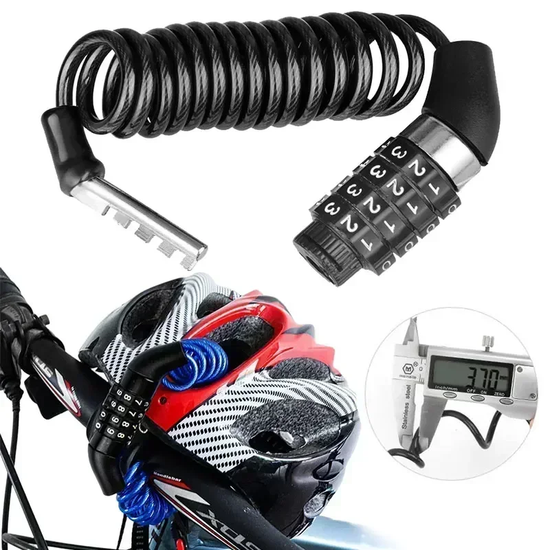 สายล็อคจักรยานแบบรหัส 4 หลัก ป - Mountain Biking Helmet บทวิจารณ์และราคา